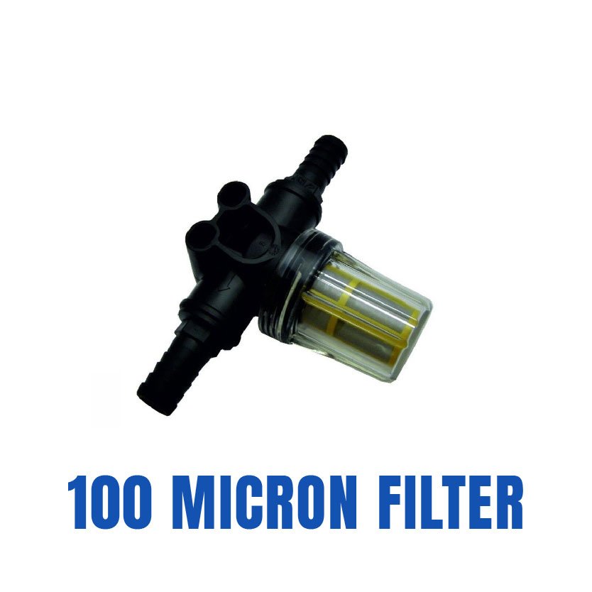 100 Micron Filter with Car Cleaning Machine