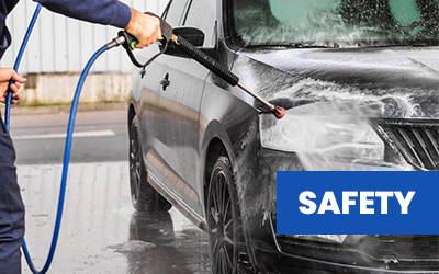 HRR Pro Car Wash Machine is designed with user safety in mind