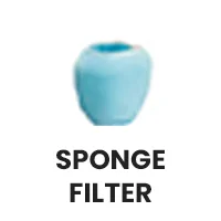 Sponge filter with Estro-125 Upholstery Cleaning Machine